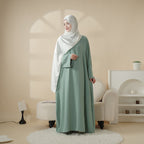 Simple Vintage Pleated Abaya (MA042) - SJB-DIAMOND ELITES