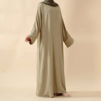 Simple Vintage Pleated Abaya (MA042) - SJB-DIAMOND ELITES