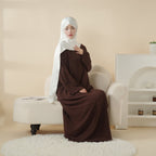 Simple Vintage Pleated Abaya (MA042) - SJB-DIAMOND ELITES