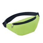 Simple Waterproof Chest Bag Unisex Fanny Pack Ladies Waist Pack Black Retro Style Women's Travel And Outdoor Waist Belt Bag Stevvex