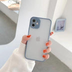 Simple White Camera Shockproof Silicone Phone Case For iPhone 13 Pro Max 14 Pro Protect Cover For Men Modern Translucent Back Cover Mobile case Compatible with iPhone Stevvex