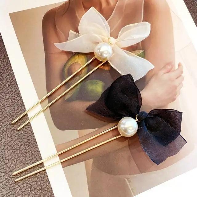 Simple Women Hair Stick Vintage Hair Clip Hairstyle U Shape Design Hairpin Girl Ponytail Hair Accessories Stevvex