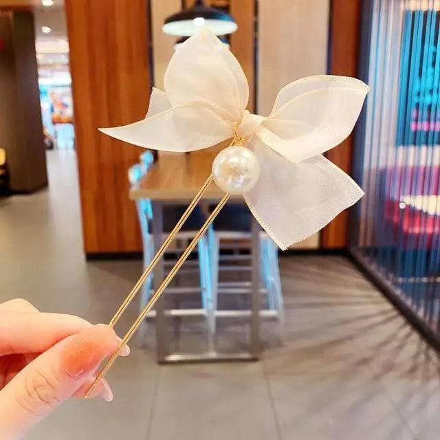 Simple Women Hair Stick Vintage Hair Clip Hairstyle U Shape Design Hairpin Girl Ponytail Hair Accessories Stevvex