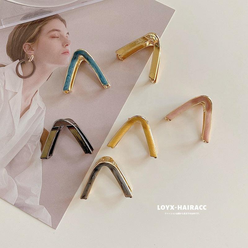 Simplicity Claw Clip Women Hair Clip Elegant Geometric Shape Hair Clips Girls Hair Claw Hair Barrettes Gorgeous Hair Accessories For Women Stevvex
