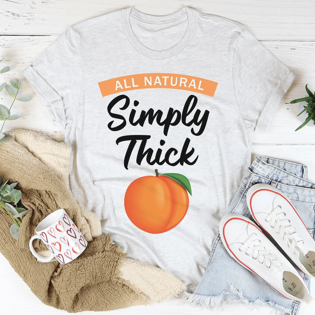 Simply Thick Tee Peachy Sunday