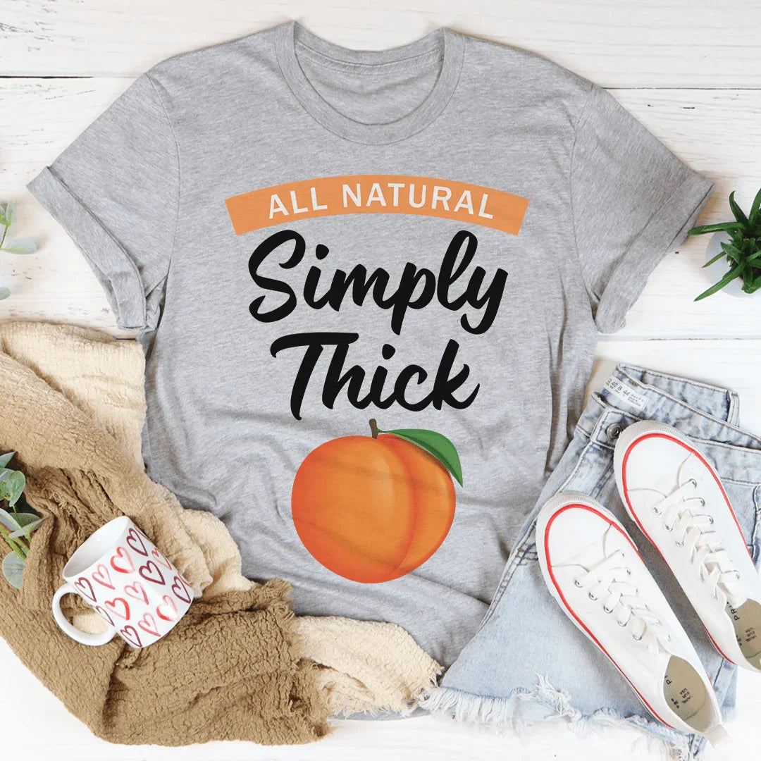 Simply Thick Tee Peachy Sunday