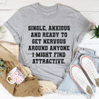 Single & Anxious Tee Peachy Sunday
