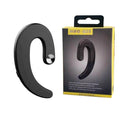 Single Bluetooth Office Headphone Exquisite Painless Wearing Earphone Wireless Noise Cancelling Earbuds Handsfree Bone Conduction Headset Wireless Over Ear Hooks Earbuds Ergonomic Design Headphones with Mic Stevvex
