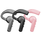 Single-Ear Sports Waterproof Car Earphone Ultra Standby Bluetooth-Compatible Headset Bone Conduction Ear Hook Headphone Sports Headphones Wired Gaming Earbuds Monitor Earphones with Mic, Stereo Sound Volume Control and Detachable Microphone Stevvex
