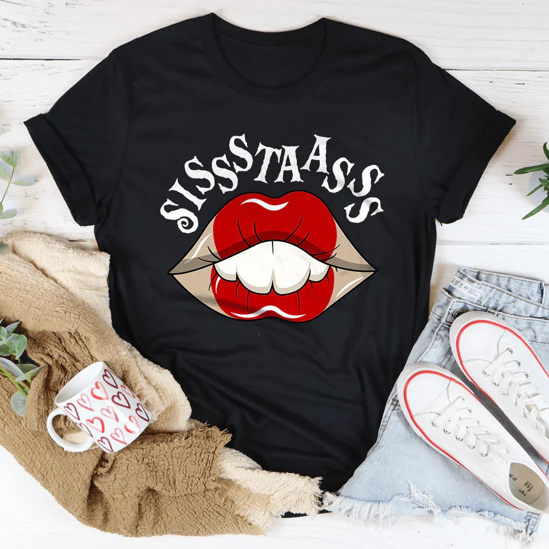 Sisstaasss Tee Peachy Sunday