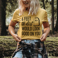 Six Feet Of Dirt Tee - SJB-DIAMOND ELITES