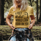 Six Feet Of Dirt Tee - SJB-DIAMOND ELITES