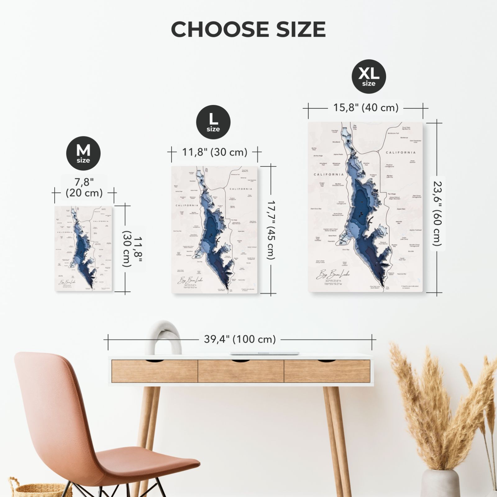 Big Bear Lake Wall Art - SJB-DIAMOND ELITES