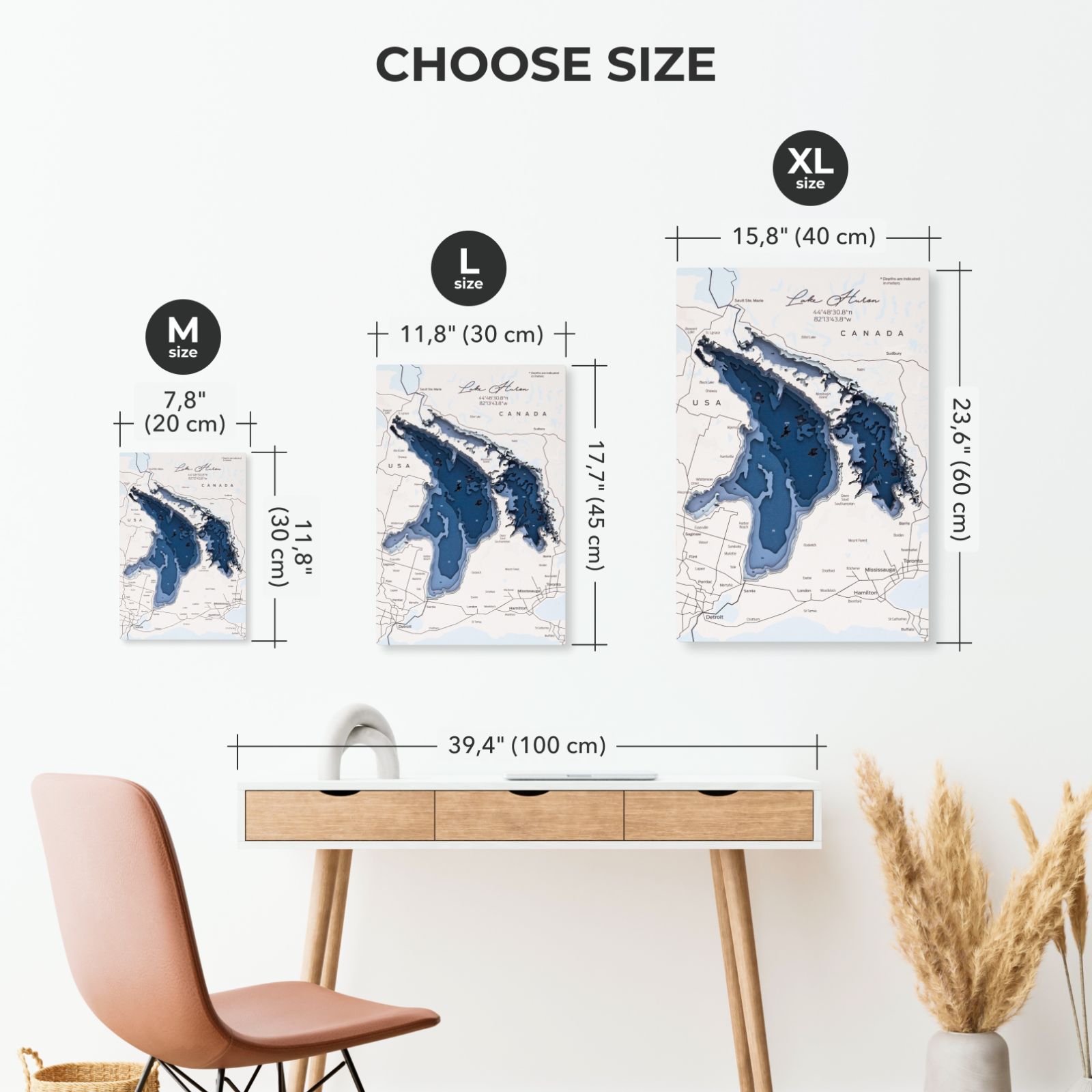 Lake Huron Canada Wall Art - SJB-DIAMOND ELITES