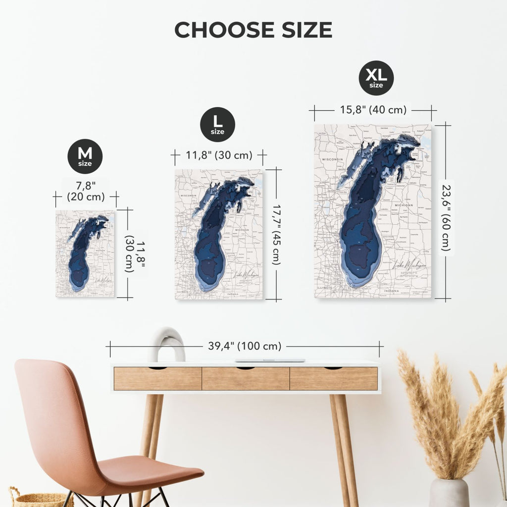 Lake Michigan Wall Art - SJB-DIAMOND ELITES