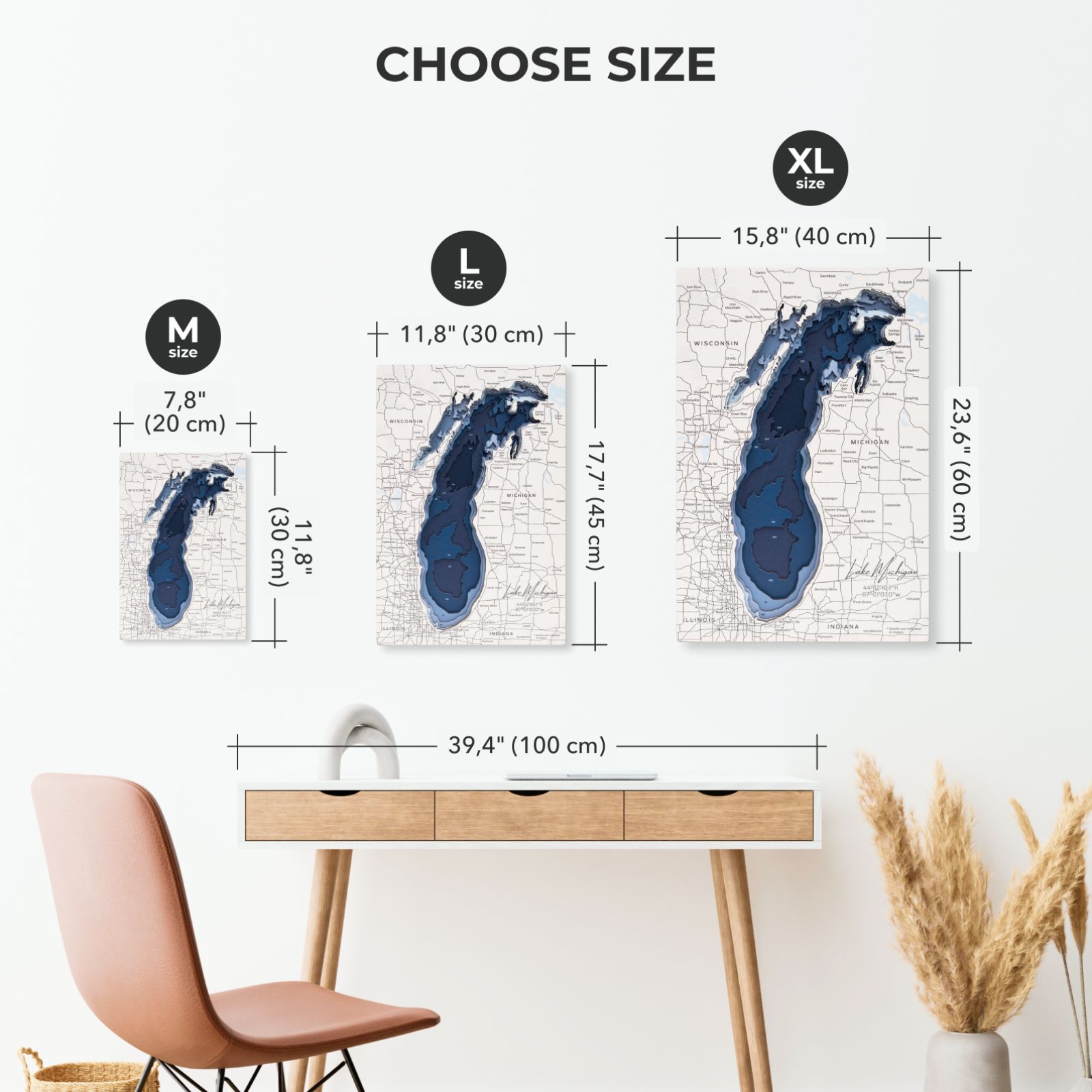 Lake Michigan Wall Art - SJB-DIAMOND ELITES