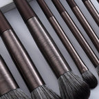 Sizzling 11/8pcs Natural Hair Green Makeup Brushes Foundation Powder Eyeshadow Eyebrow Brush Set Profesional Cosmetic Tool Stevvex