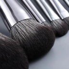 Sizzling 11/8pcs Natural Hair Green Makeup Brushes Foundation Powder Eyeshadow Eyebrow Brush Set Profesional Cosmetic Tool Stevvex