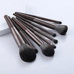 Sizzling 11/8pcs Natural Hair Green Makeup Brushes Foundation Powder Eyeshadow Eyebrow Brush Set Profesional Cosmetic Tool Stevvex