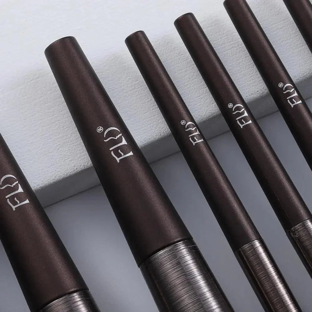 Sizzling 11/8pcs Natural Hair Green Makeup Brushes Foundation Powder Eyeshadow Eyebrow Brush Set Profesional Cosmetic Tool Stevvex