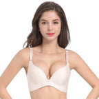 Sizzling Deep U Cup Bras For Women And Girls Push Up Bras Seamless Backless Intimates Female Underwear Stevvex