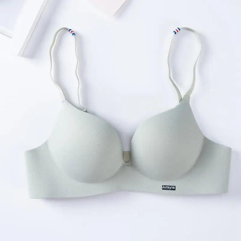 Sizzling Deep U Cup Bras For Women And Girls Push Up Bras Seamless Backless Intimates Female Underwear Stevvex