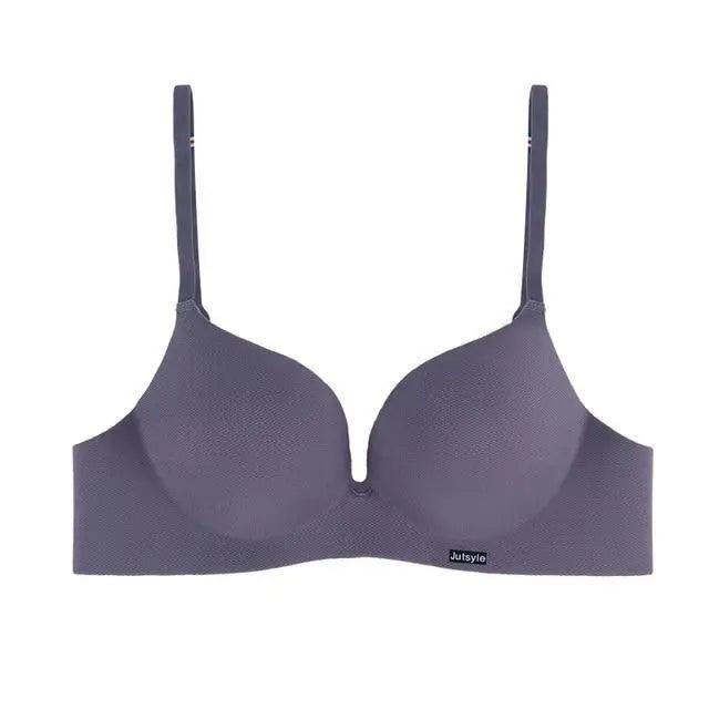 Sizzling Deep U Cup Bras For Women And Girls Push Up Bras Seamless Backless Intimates Female Underwear Stevvex