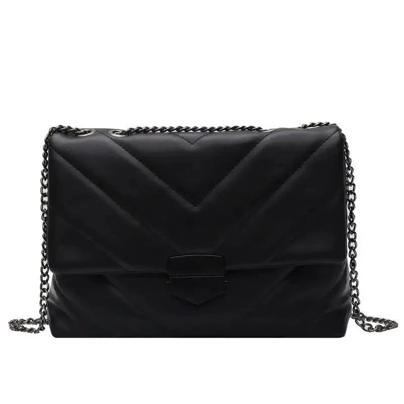 Sizzling Embroidery Thread Small PU Leather Crossbody Bags For Women And Girls Trending Female Shoulder Handbags Stevvex