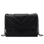 Sizzling Embroidery Thread Small PU Leather Crossbody Bags For Women And Girls Trending Female Shoulder Handbags Stevvex