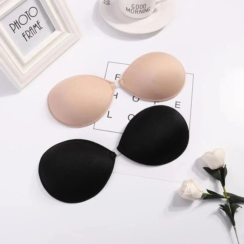 Sizzling Silicone Bra Invisible Push Up Strapless Bra Backless Breast Enhancer For Women And Lady Stevvex