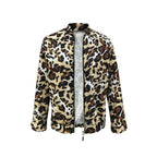 Sizzling Stylish Women's Long Sleeve Jacket Sweater Top Ladies Casual Leopard Print, Cardigan Zipper, Short Outwear, Coat Jacket Stevvex