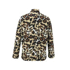 Sizzling Stylish Women's Long Sleeve Jacket Sweater Top Ladies Casual Leopard Print, Cardigan Zipper, Short Outwear, Coat Jacket Stevvex