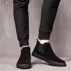 Men's High-Top Chelsea Boots - Genuine Leather Casuals Pi-Mart