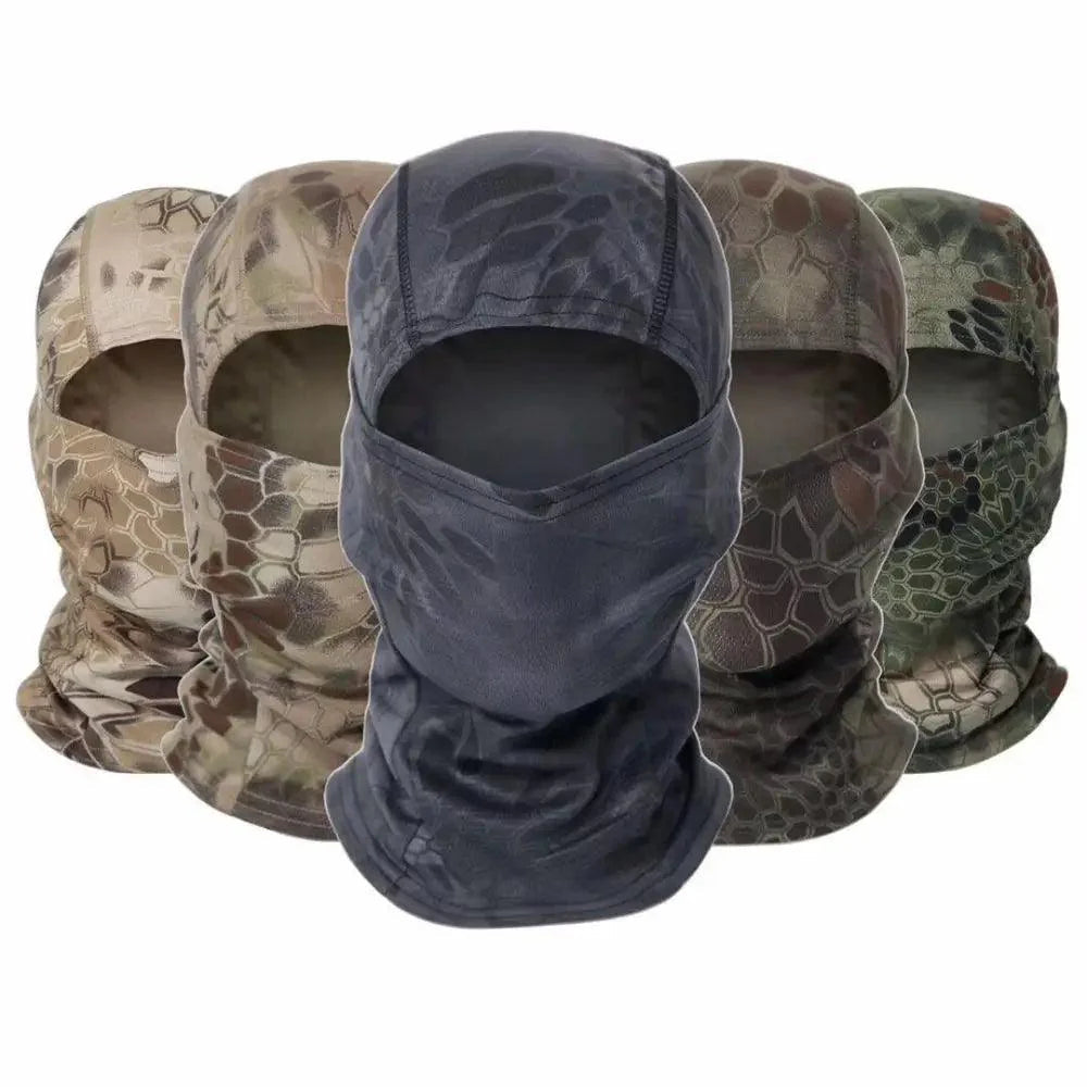 Ski Full Face Cover Winter Neck Warmer Bike Cycling Windproof Bandana Scarf Camo Head Scarf Stevvex