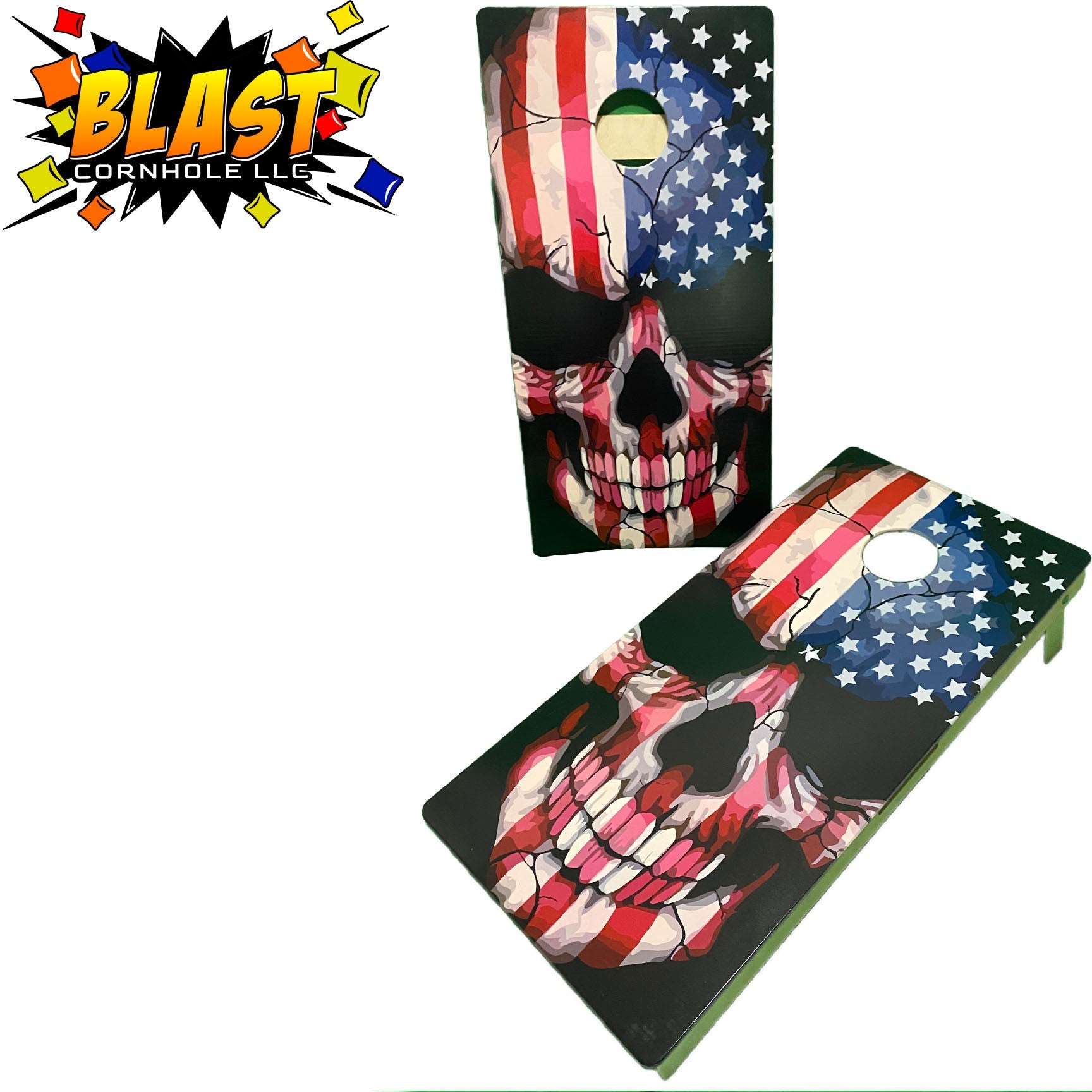 Skull Flag blastcornhole