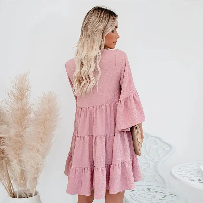 Sweet Maternity Chiffon Dress Pi-Mart