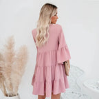 Sweet Maternity Chiffon Dress Pi-Mart
