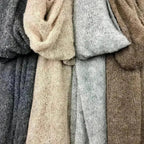 Gray Ultra Plush Alpaca Scarf