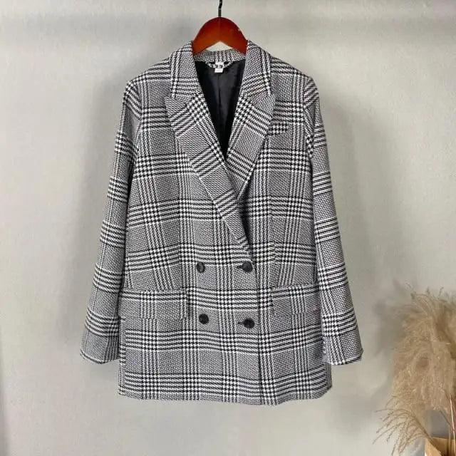 Slim Fit Dress Suit Blazer Jacket Women's Fancy DressSuit Jacket Oversized Vintage Outwear For Women And Girls Stevvex
