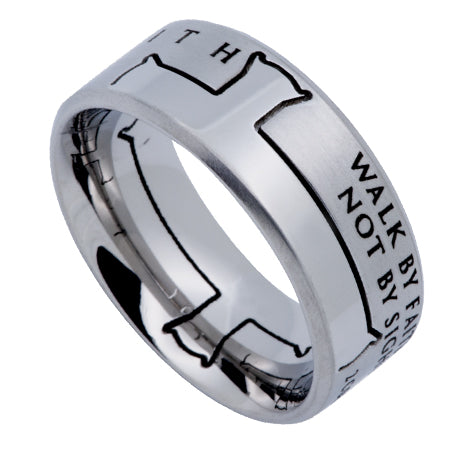 Silver Iron Cross Ring KingdomWear