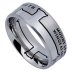Silver Iron Cross Ring KingdomWear