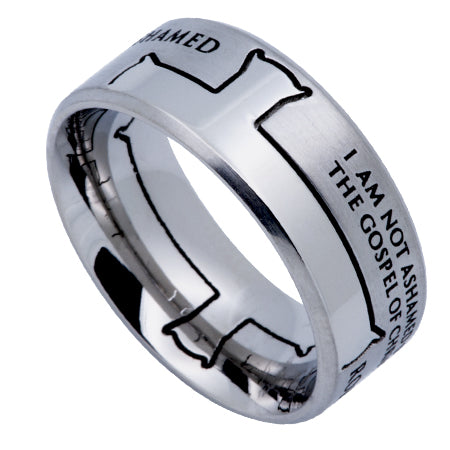Silver Iron Cross Ring KingdomWear