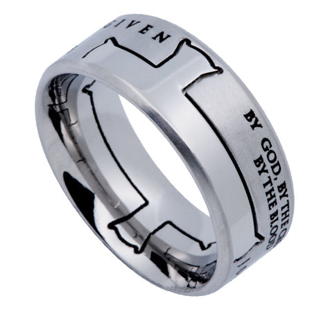 Silver Iron Cross Ring KingdomWear