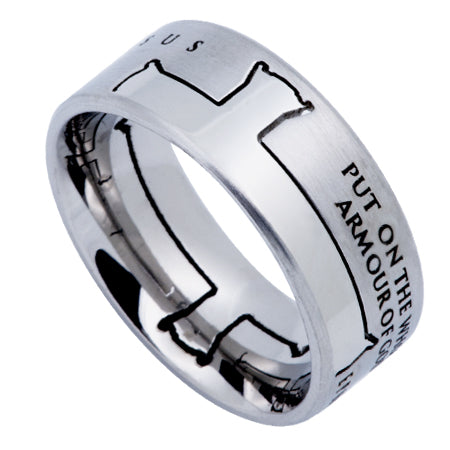 Silver Iron Cross Ring KingdomWear