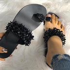Slippers Women Shoes Summer Sandals Beach Elegant Shiny Flat Slippers Outside Slides Shining Crystal Glitter Slides Cozy Bedroom Slippers Shower Shoes Cute Women Platform Sandals Stevvex