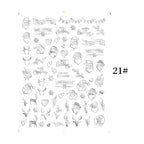 Sliver Bronzing Christmas Slider Nail Art 3D Decals Decoration Snowflake Nail Art Sticker Manicures Transfer Foil Xmas Gift  Nails Snowflake Nail Art Stickers Decals Christmas Nail 3D Self Adhesive Nail Stickers for Acrylic Nails Snowflake Stevvex