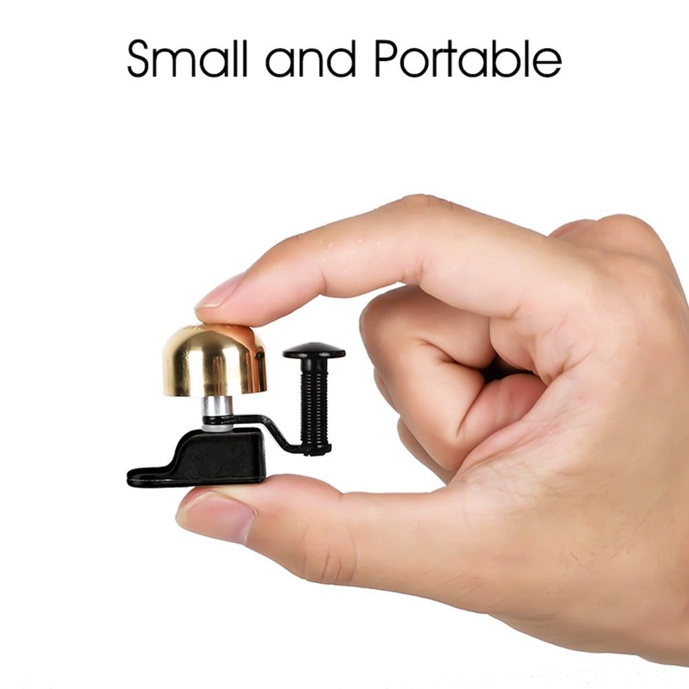 Small Bicycle Bell Mountain Road Bike Horn Sound Alarm Motor Riding Safety Ring Cycling Accessories Bike Bell Classic Bicycle Bell For Bike Ring Bell With Loud Sound Bells For Road Mountain Bike Handlebars Adults Stevvex
