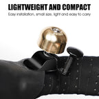 Small Bicycle Bell Mountain Road Bike Horn Sound Alarm Motor Riding Safety Ring Cycling Accessories Bike Bell Classic Bicycle Bell For Bike Ring Bell With Loud Sound Bells For Road Mountain Bike Handlebars Adults Stevvex