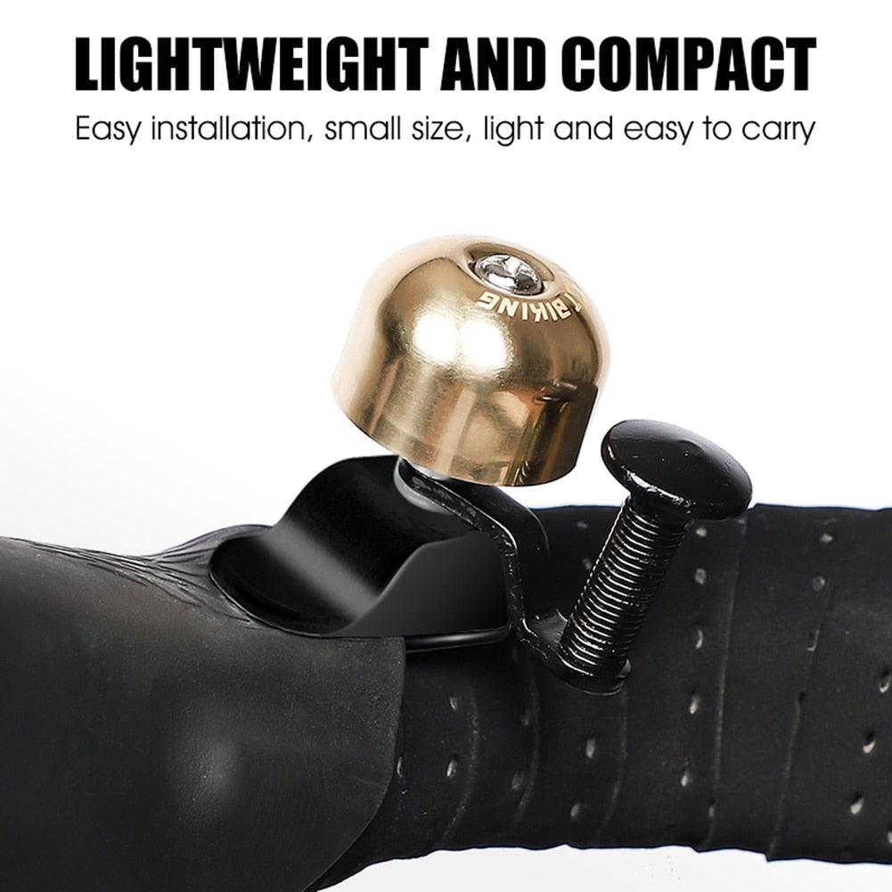 Small Bicycle Bell Mountain Road Bike Horn Sound Alarm Motor Riding Safety Ring Cycling Accessories Bike Bell Classic Bicycle Bell For Bike Ring Bell With Loud Sound Bells For Road Mountain Bike Handlebars Adults Stevvex
