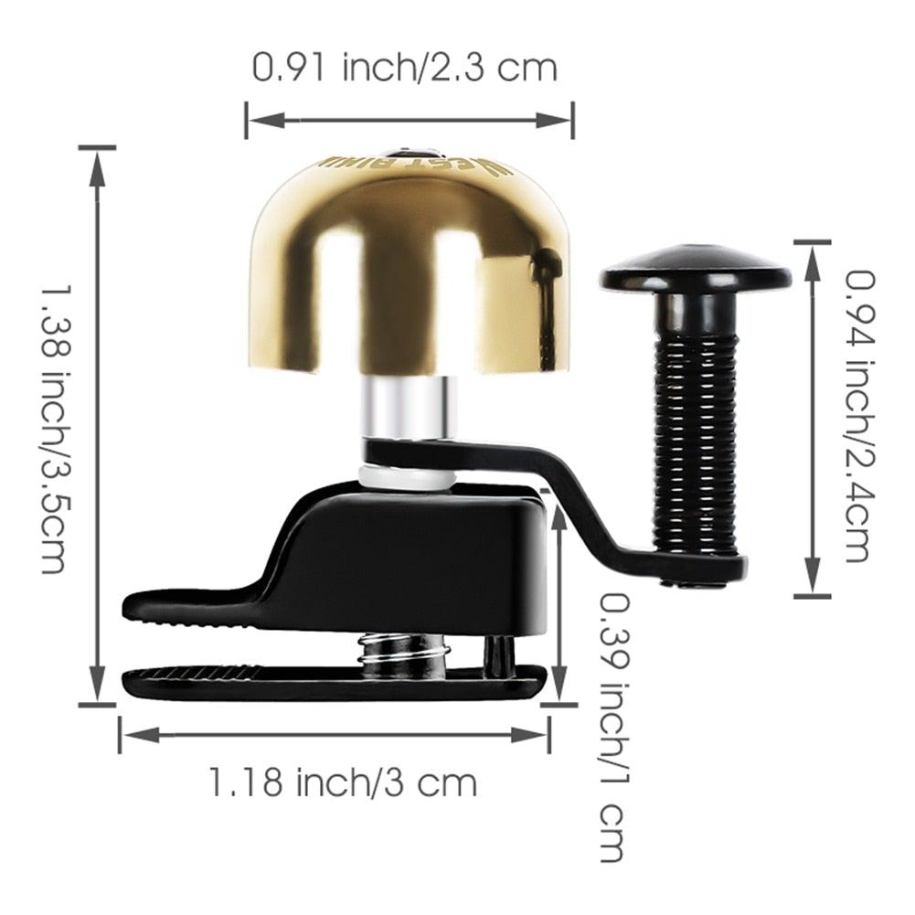 Small Bicycle Bell Mountain Road Bike Horn Sound Alarm Motor Riding Safety Ring Cycling Accessories Bike Bell Classic Bicycle Bell For Bike Ring Bell With Loud Sound Bells For Road Mountain Bike Handlebars Adults Stevvex